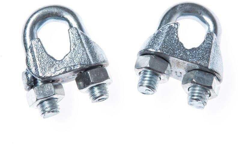 Lyno suspaudiklis Haushalt, ZN, 2DD, 13 mm