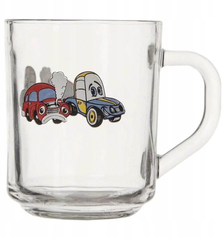 Orion Stiklinis puodelis AUTO 230 ml Vaikiškas