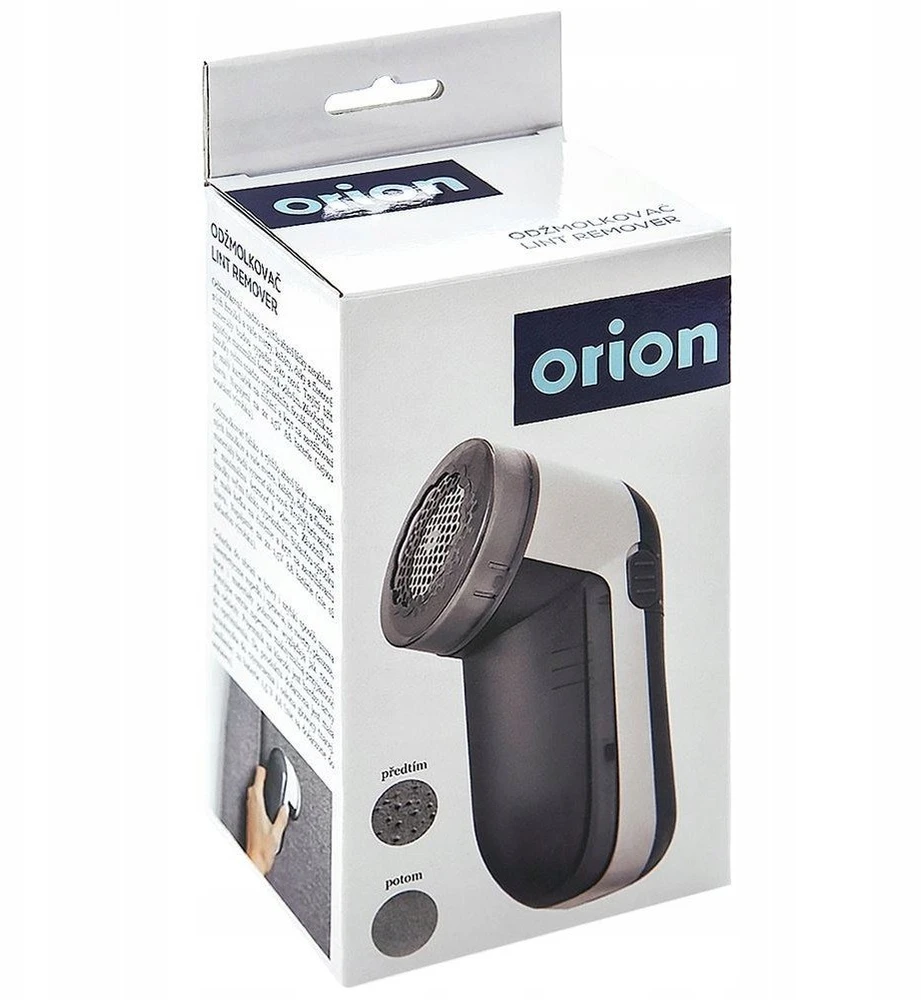 Orion Elektrinis drabužių pūkų rinkiklis belaidis 2xAA