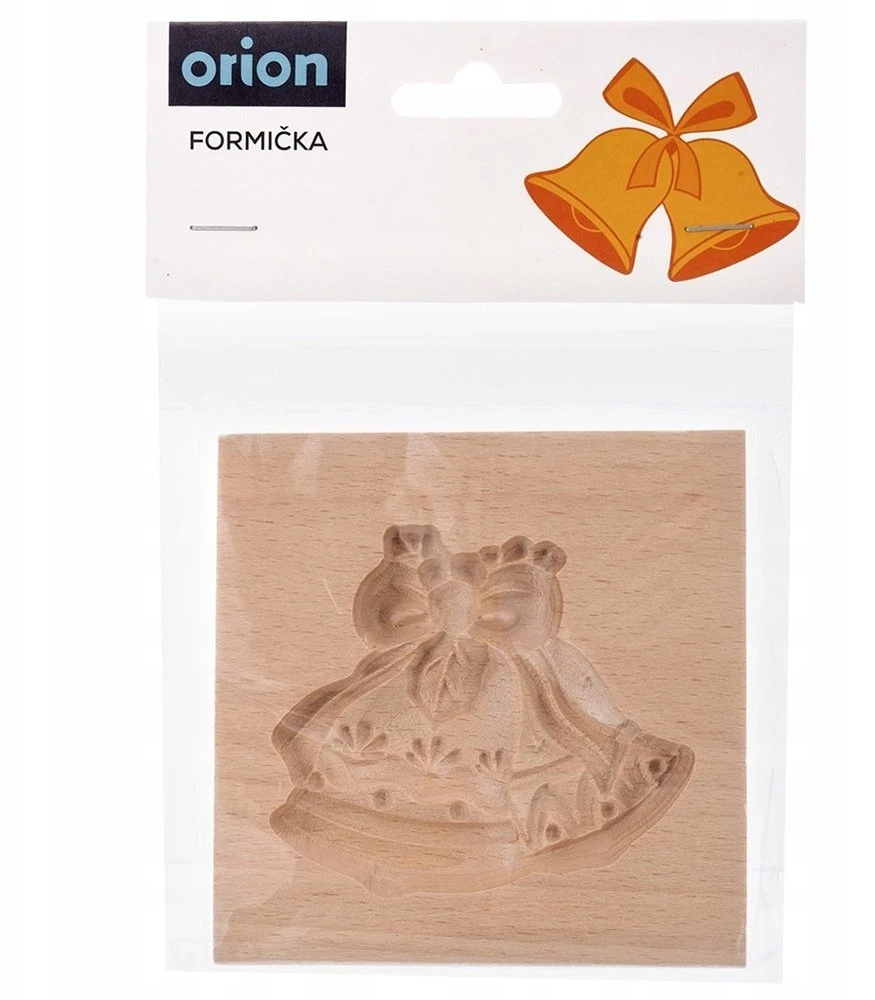 Orion Medinė formelė sausainiams Dzwoneczki 10x10 cm