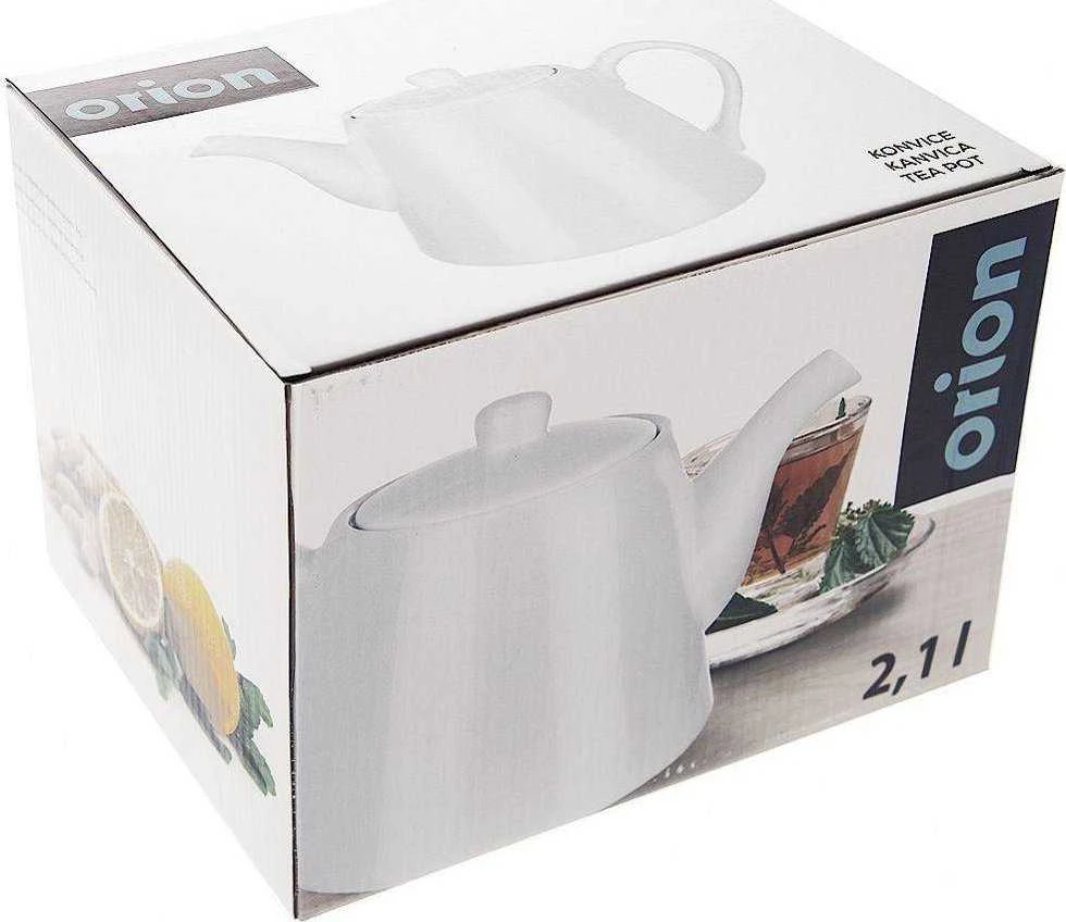 Orion Arbatinukas porcelianas 2 l Baltas