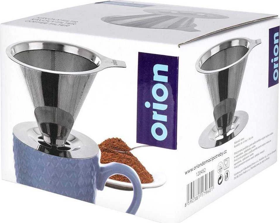 Orion Kavos filtras plieno 10 cm - daugkartinis, nerūdijantis