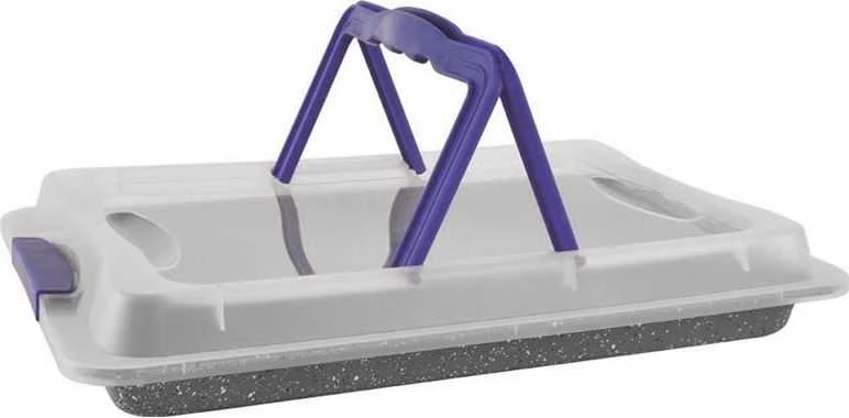 Orion Kepimo forma granitinė 43x29 cm su dangčiu