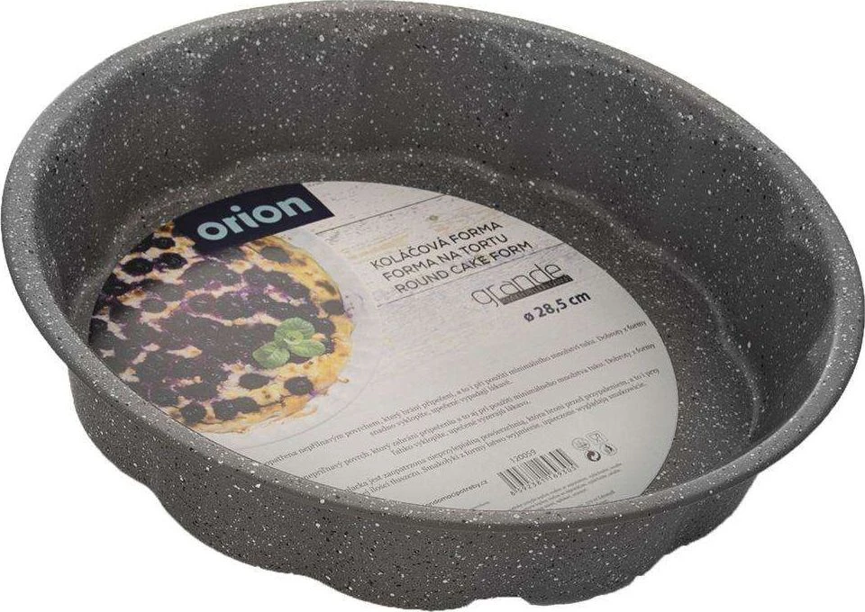 Orion kepimo forma granitinė 28,5 cm - Apvalaus krašto, nelipni