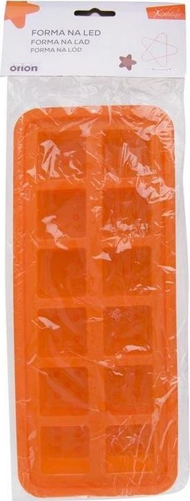 Orion Silikoninė ledų formelė 26x11 cm, 12 kvadratinių kubelių