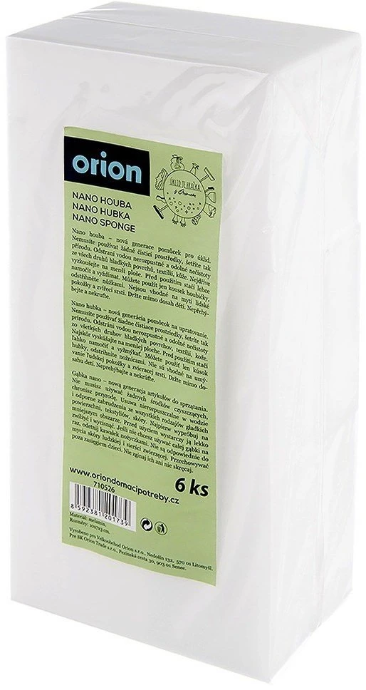 Orion Valymo kempinės 6 vnt. su nanotechnologija