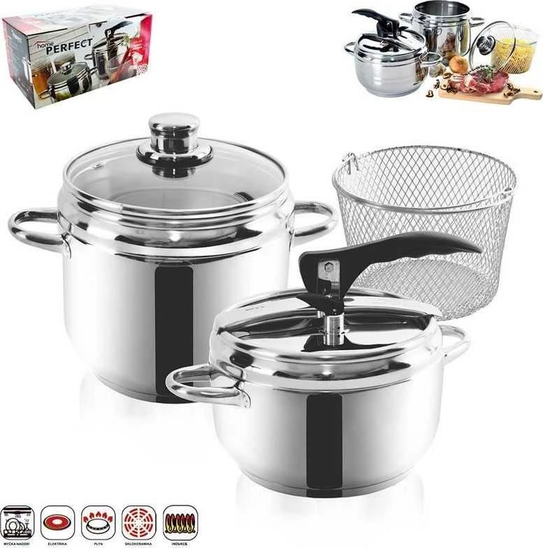 Orion Greitpuodis 3,5+5 l 2 vnt. nerūdijantis plienas