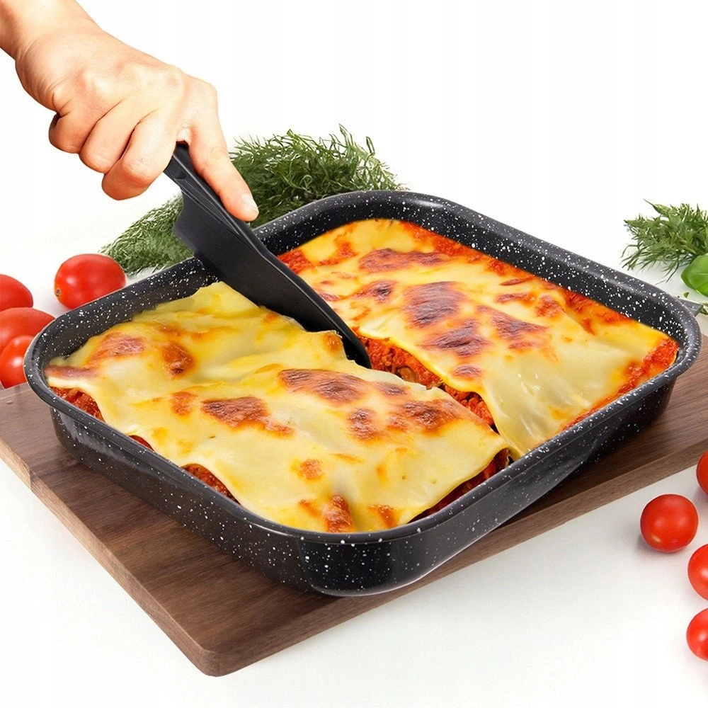 Orion Tortų Peilis 24,5 cm Juodas - Ergonomiškas Pjaustymo Įrankis