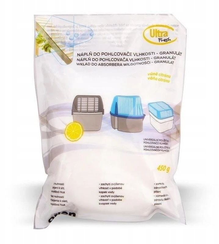 Orion Drėgmės sugėriklis granules ULTRA FRESH 450 g Citrininis
