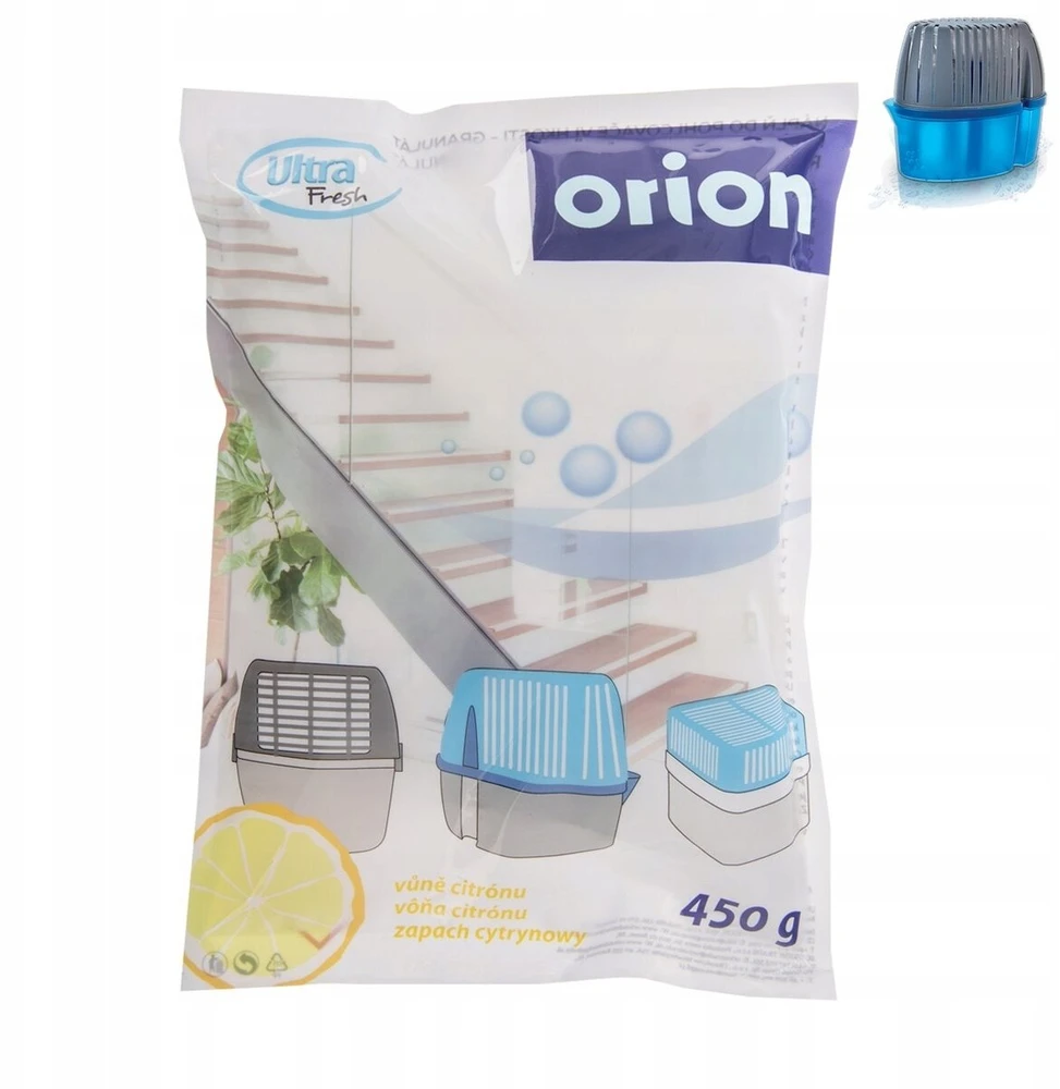 Orion Drėgmės sugėriklis granules ULTRA FRESH 450 g Citrininis