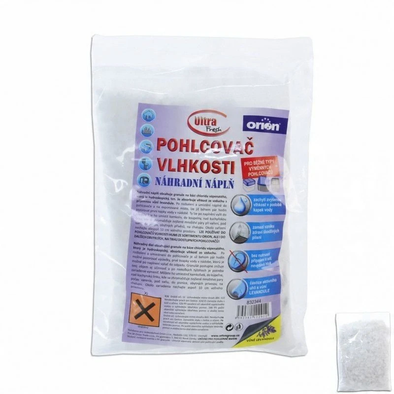 Orion Drėgmės sugėriklis Granulės 450 g Levandos