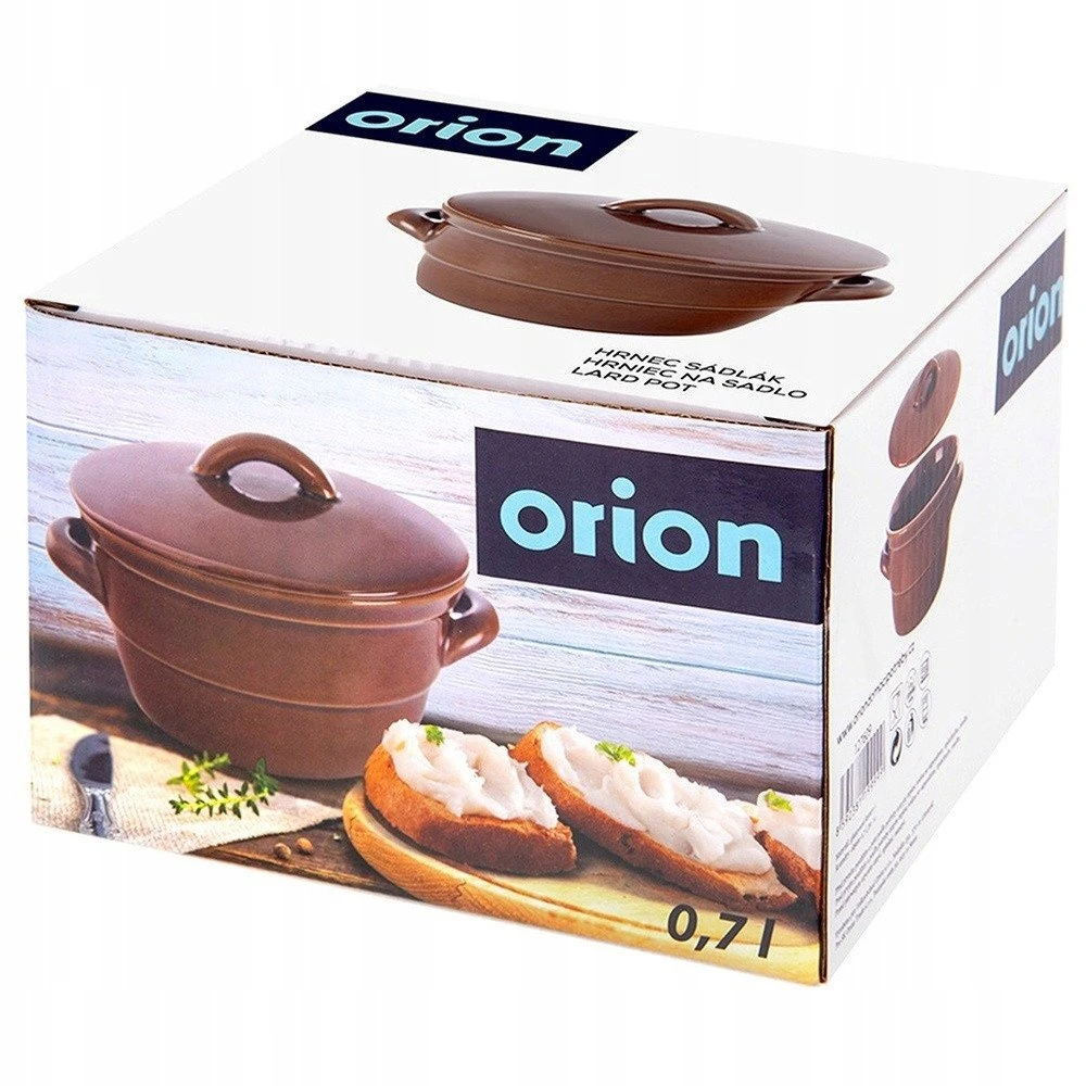 Orion keraminis virtuvės indas su dangčiu 650 ml