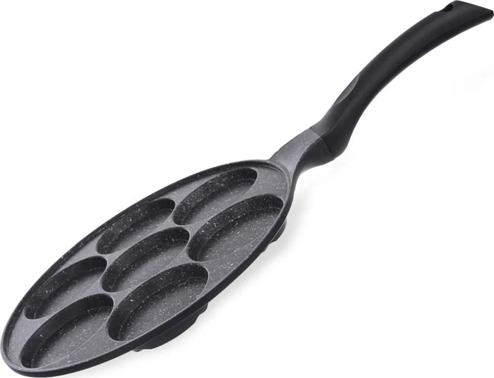 Orion Keptuvė kiaušiniams GRANDE 27 cm granitinė 7 formos
