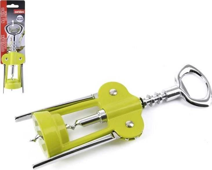 Orion Vyno butelių atidarytuvas metalinis 18,5 cm, praktiškas ir patogus