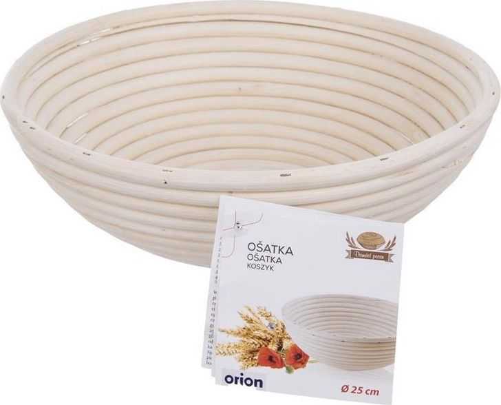 Orion duonos tešlos kildinimo krepšelis 1,5kg rotangas