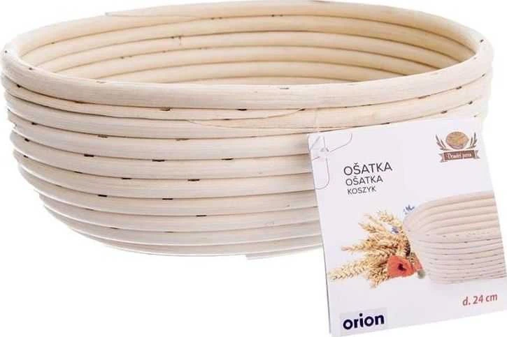 Orion Krepšelis duonos tešlai 1kg natūralus rotangas