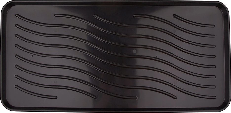 Orion Batų padėklas 77,5x38 cm, juodas, universalus