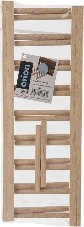 Orion medinis puodo dangčio ir lėkščių laikiklis 35,5x13,5x11 cm