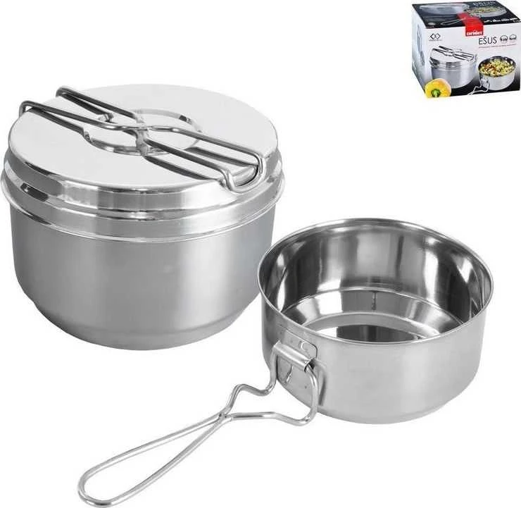 Orion stovyklavimo puodų rinkinys 3 vnt. 1,5 l ir 900 ml