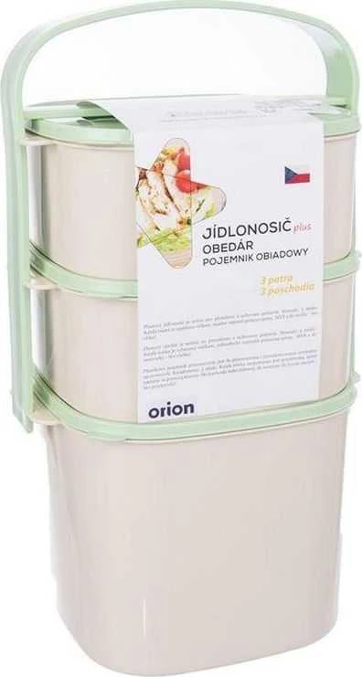Orion Pietų dėžutė 3 aukštų 2 l, 2x1,15 l