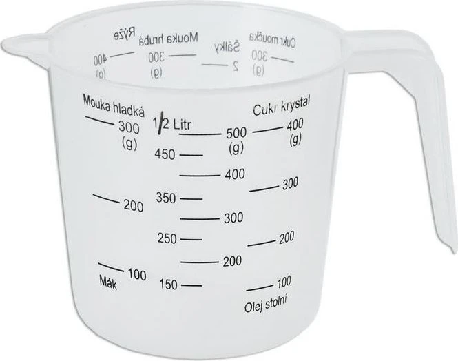 Virtuvinės svarstyklės Orion Matavimo ąsotis 500 ml