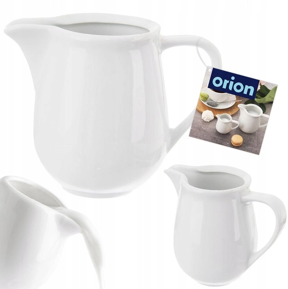Orion Pieno ąsotis Porcelianas MONA 260 ml Balta