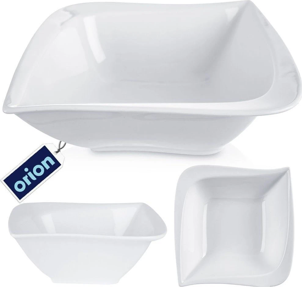 Orion porcelianinė salotų dubuo MONA 21,5x21,5 cm, 1,3 l