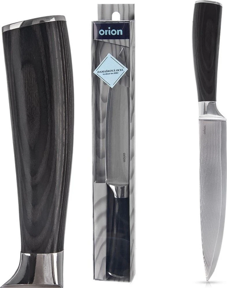 Orion Virtuvinis Peilis 30,5 cm Stalinis DAMASCUS