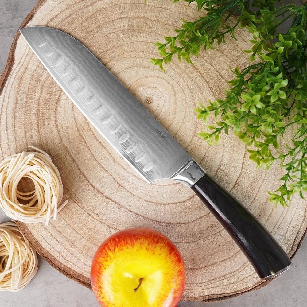 Orion Santoku peilis 31 cm, Damasko plienas, ergonomiška rankena