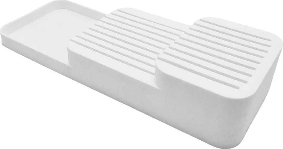 Vilde Peilių ir stalo įrankių dėklas baltas 39x14,5x7,5 cm