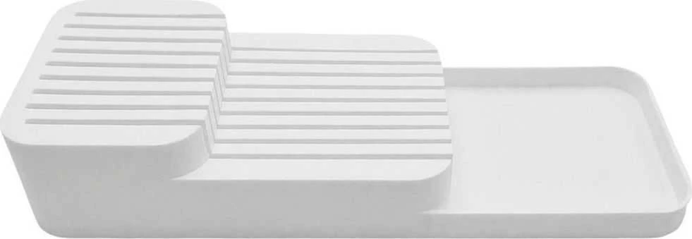 Vilde Peilių ir stalo įrankių dėklas baltas 39x14,5x7,5 cm