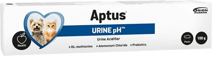 APTUS Urine Ph - šlapimą rūgštinanti pasta šunims ir katėms – 100 g