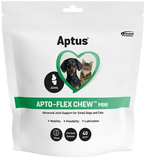 Priedas - Aptus Apto-flex Kramtomasis Mini Sąnarių Palaikymas Šunims ir Katėms