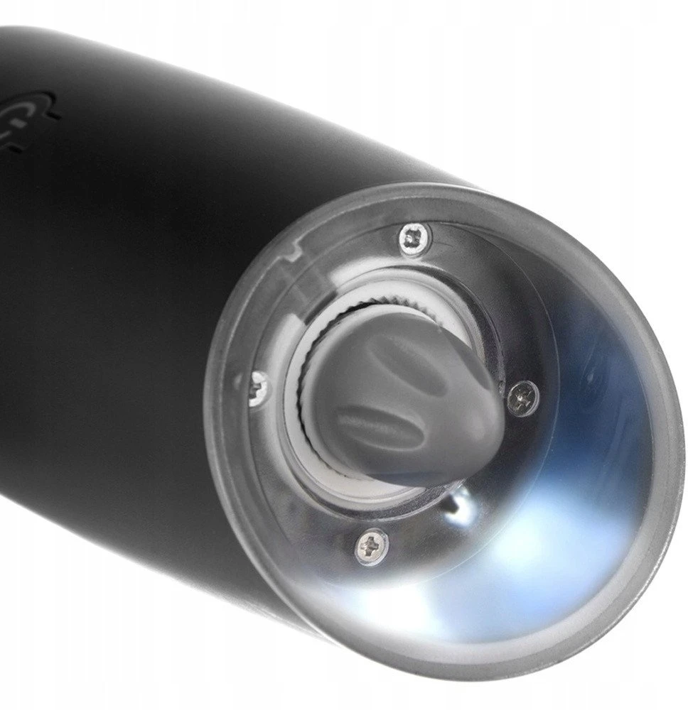 Orion Elektrinis Malūnas Pipirams ir Druskai 20 cm - USB Įkrovimas - Keraminis Mechanizmas