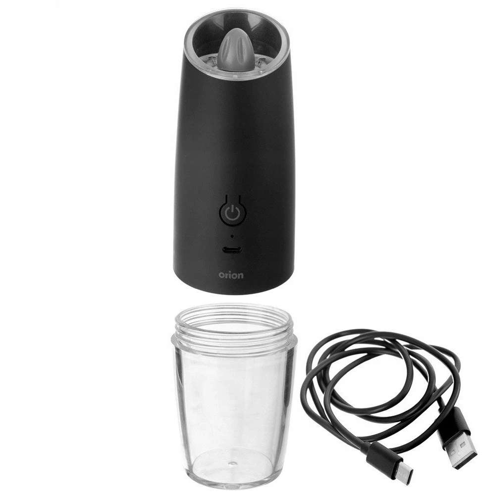 Orion Elektrinis Malūnas Pipirams ir Druskai 20 cm - USB Įkrovimas - Keraminis Mechanizmas