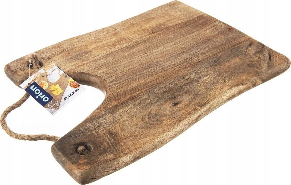 Orion Medinė pjaustymo ir serviravimo lenta MANGO 40,5x28 cm
