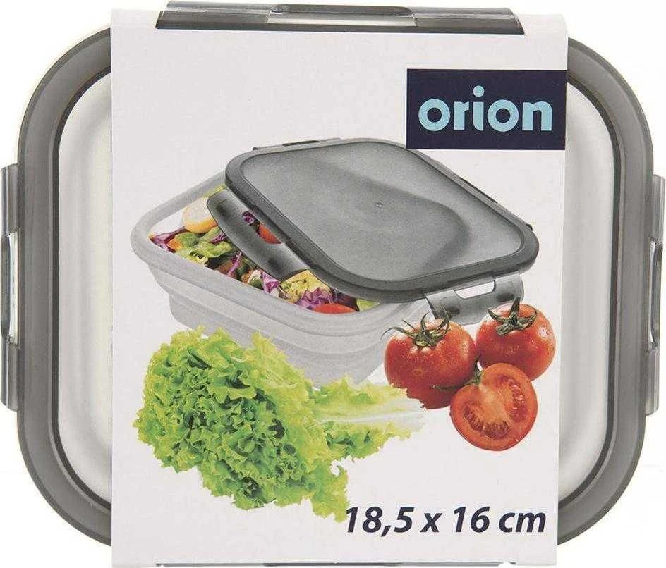 Orion Maisto laikymo dėžutė 1 l sulankstoma su dangčiu ir tarpiklių
