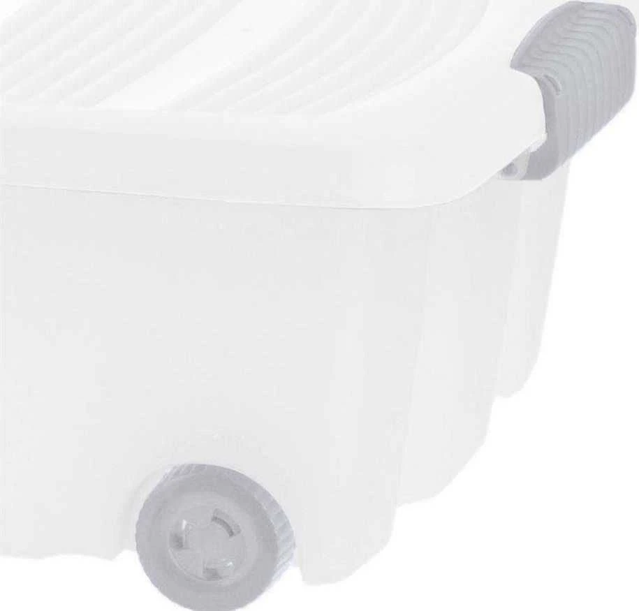 Orion Dėžutė po lova ant ratukų, žema, XL, 32 l, 79x37,5x17 cm