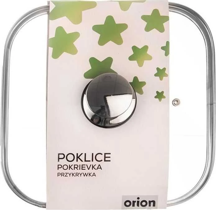 Orion Stiklinis kvadratinis puodo dangtis GRANDE 26x26 cm