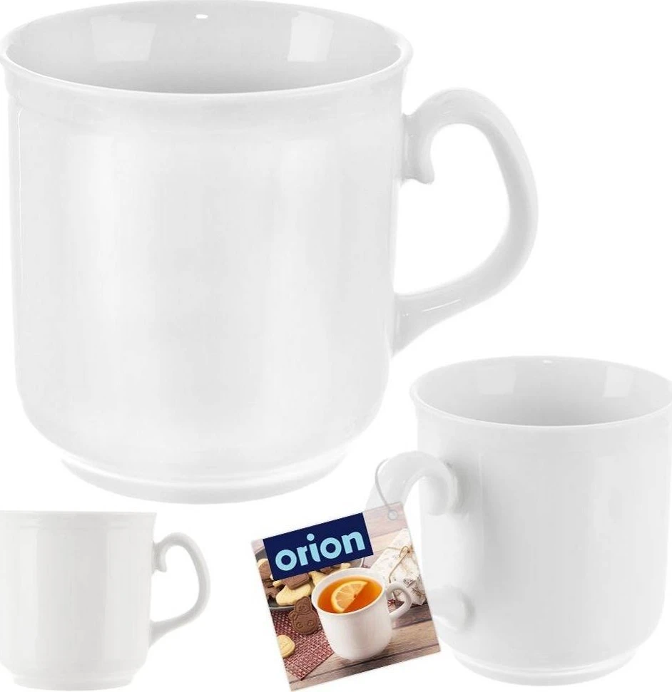 Orion porceliano puodelis MONA 400 ml baltas