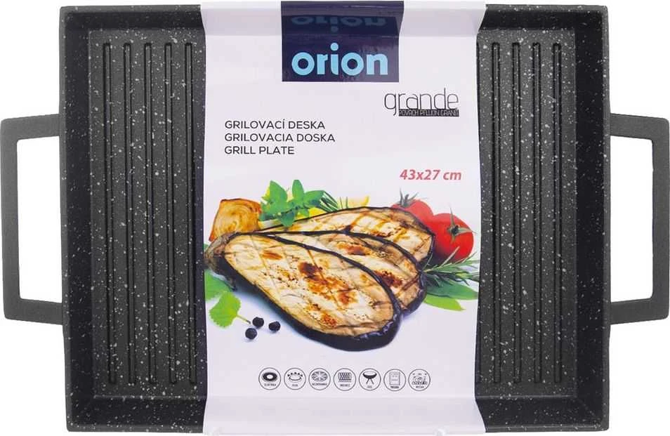 Orion Grilio plokštė GRANDE 43x26 cm granitinė