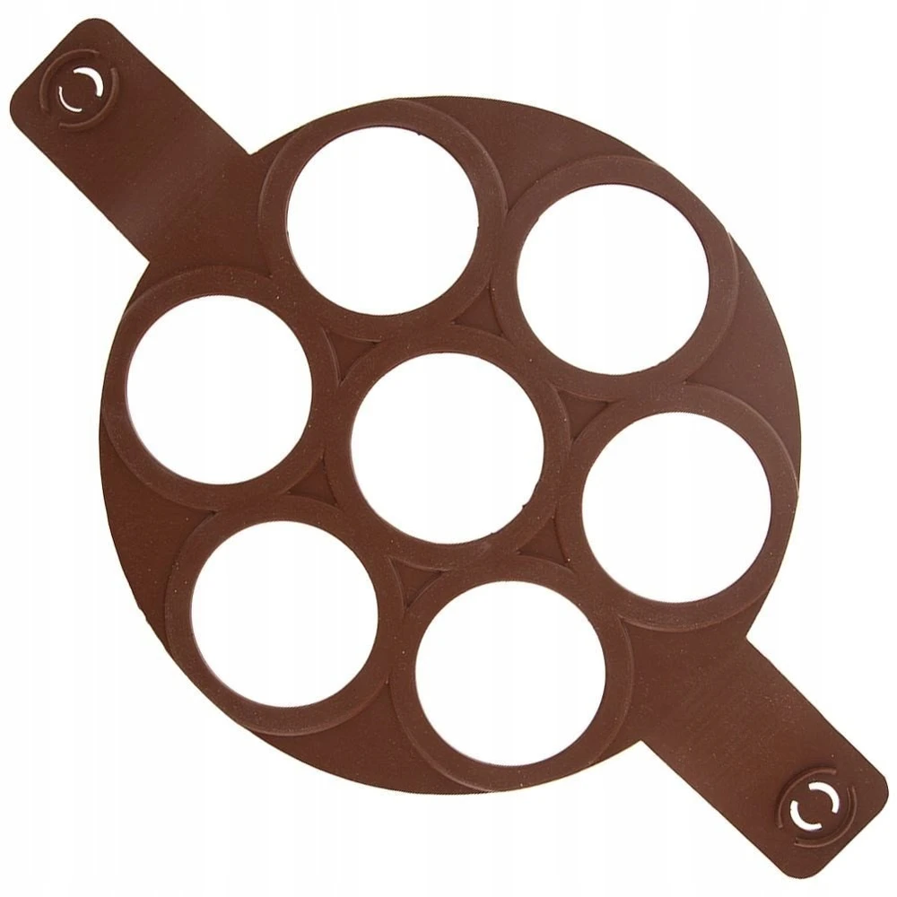 Orion Silikoninė kiaušinių kepimo forma 24 cm, ruda