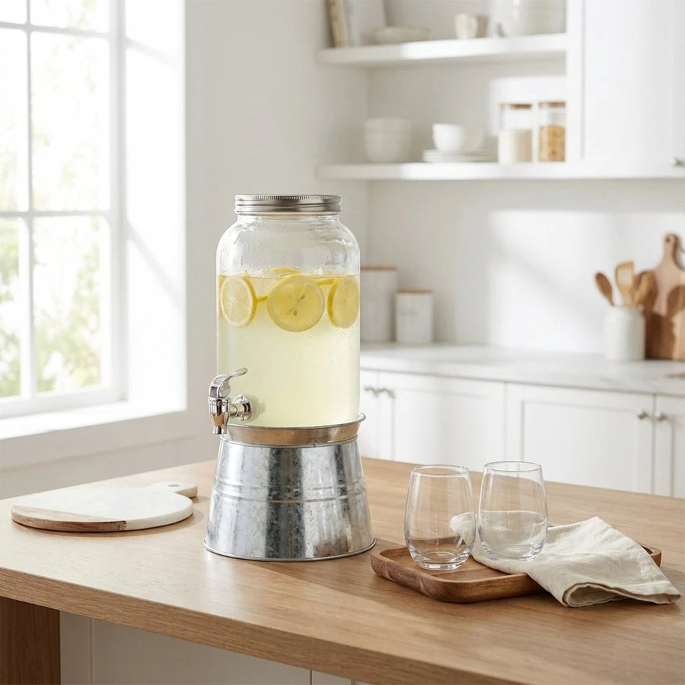 Orion Gėrimų indas su čiaupu ir stovu 3,2 l