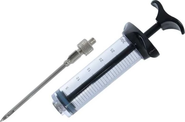 Orion Švirkštas marinatui mėsai 30 ml, patvarus, nerūdijančio plieno adata