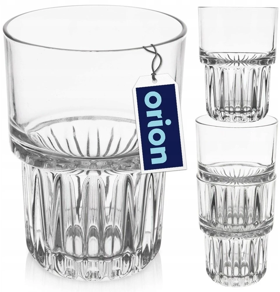 Orion Gėrimo stiklas 320 ml - Storas, skaidrus, universalus
