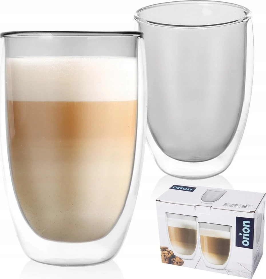 Orion Dvigubos sienelės taurės 460 ml, 2 vnt.