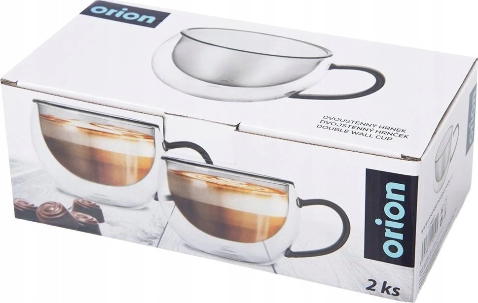 Orion Termo stiklinės 300 ml, dvigubos sienelės, 2 vnt.