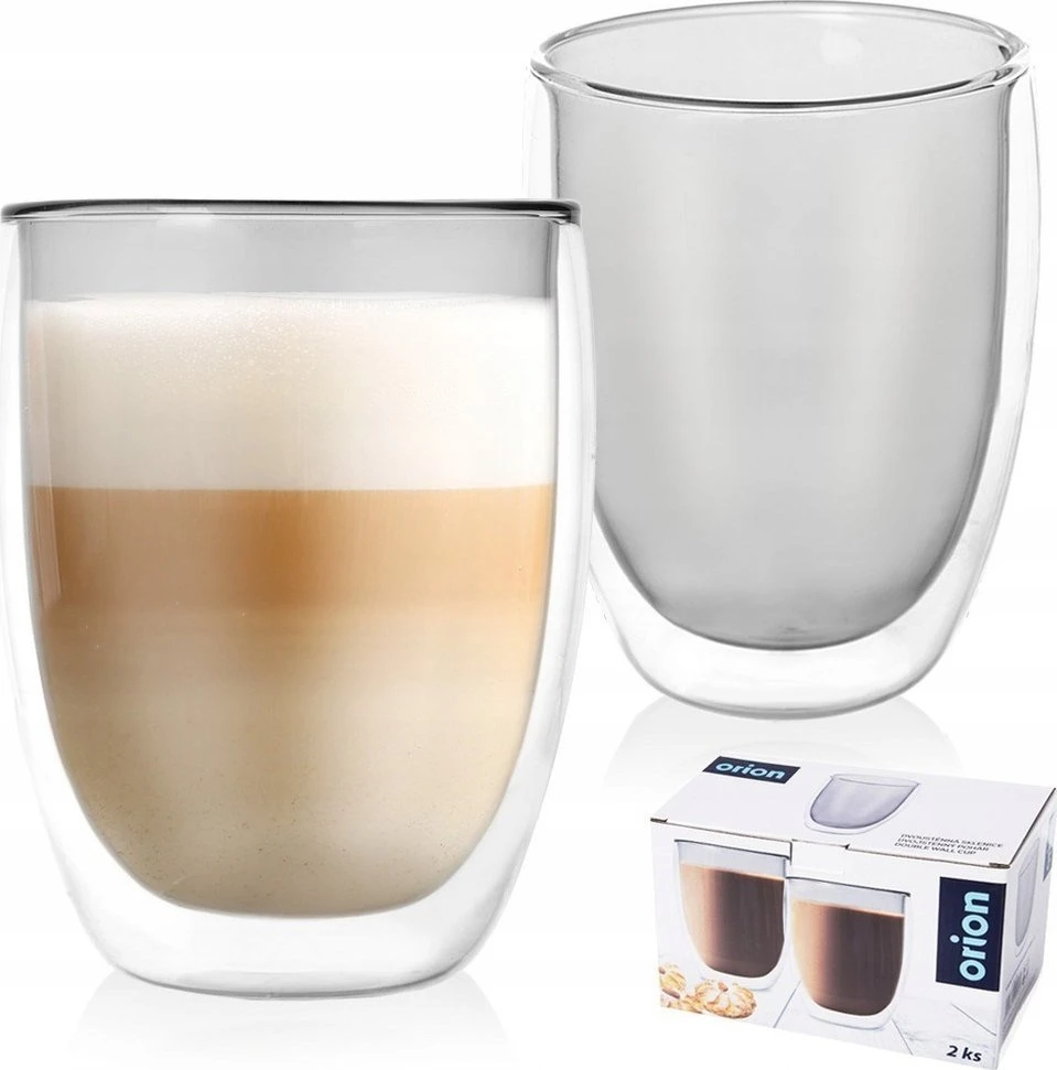 Orion Karšto ir Šalto Gėrimo Puodeliai DOUBLE 370 ml 2 vnt.