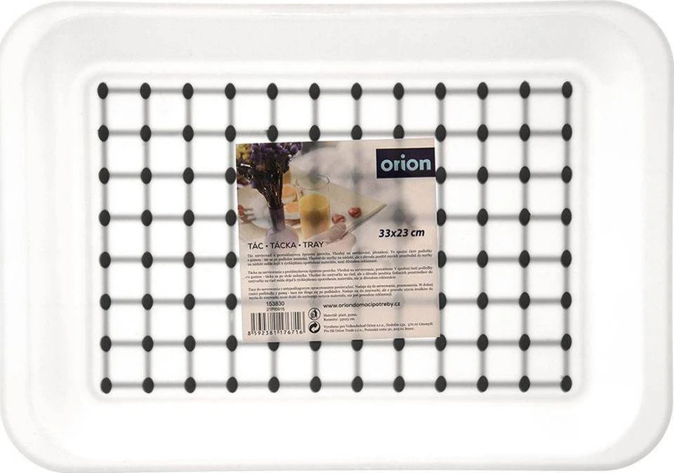 Orion Serviravimo padėklas 33x23 cm Balta