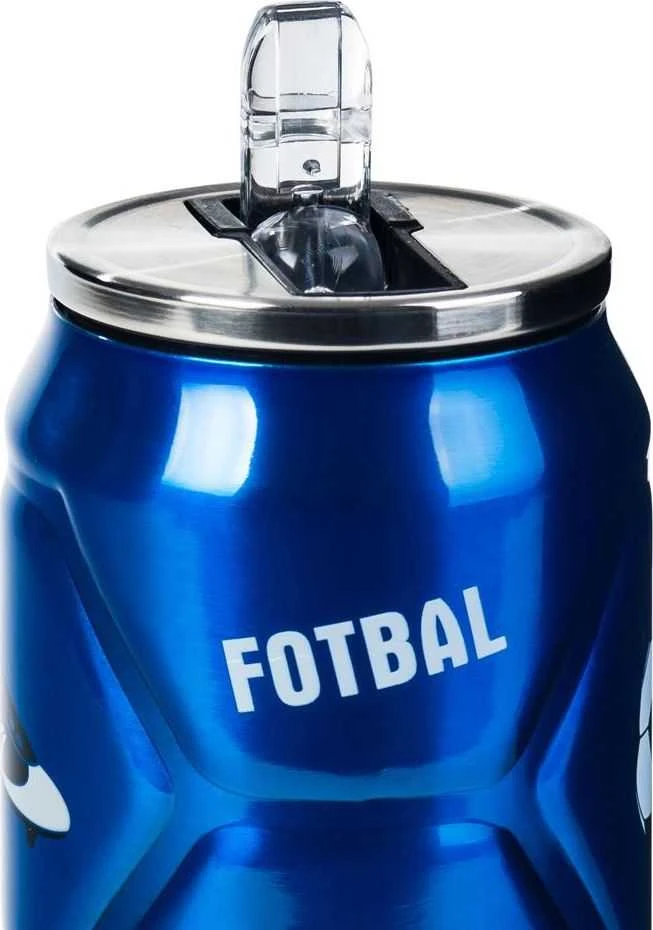 Orion Termo puodelis mėlynas 500 ml futbolo tema